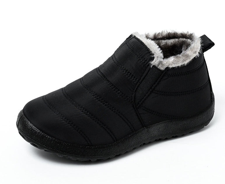 Winter Casual Shoes Women Warm Fur Ankle Sneakers