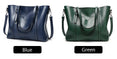 Oil wax Women's Leather Handbags