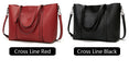 Oil wax Women's Leather Handbags