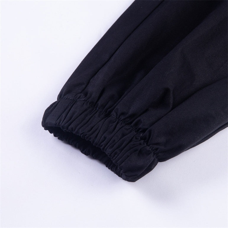 Zipper Streetwear Women Casual Harem pants