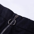 Zipper Streetwear Women Casual Harem pants