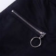 Zipper Streetwear Women Casual Harem pants