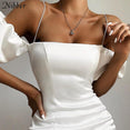French romance party night lace up dress