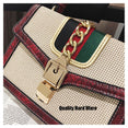 Small Crocodile Print Flap Bags