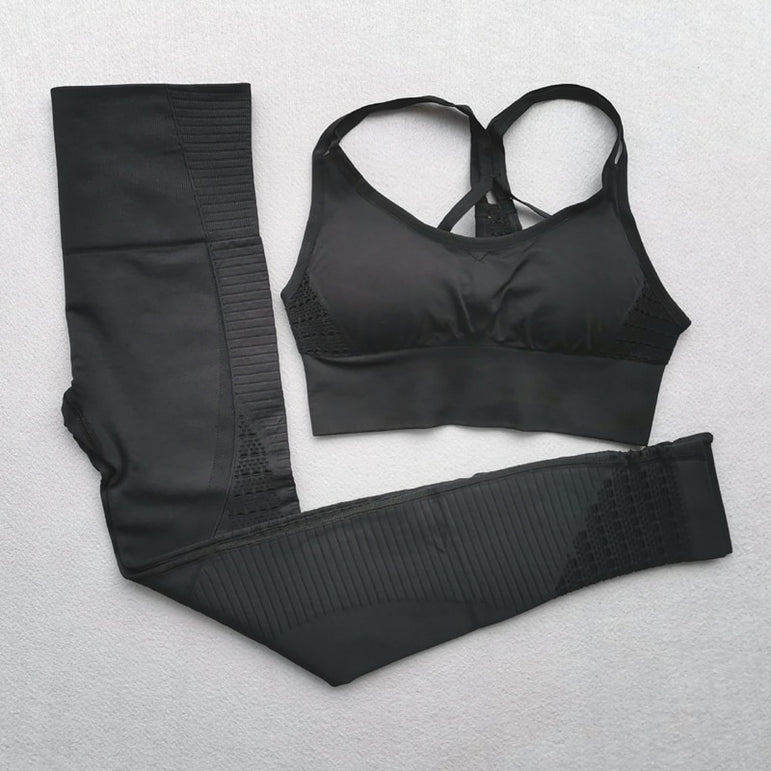 Yoga Set Seamless Fitness Suits