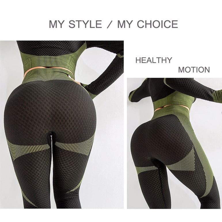 Workout Yoga Sets Female Sport Gym Suit