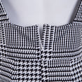 Frill Ruffle Pinafore High Waist Party Mini Dress