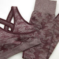 Camouflage Yoga Set Gym Fitness Clothing