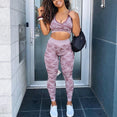 Camouflage Yoga Set Gym Fitness Clothing