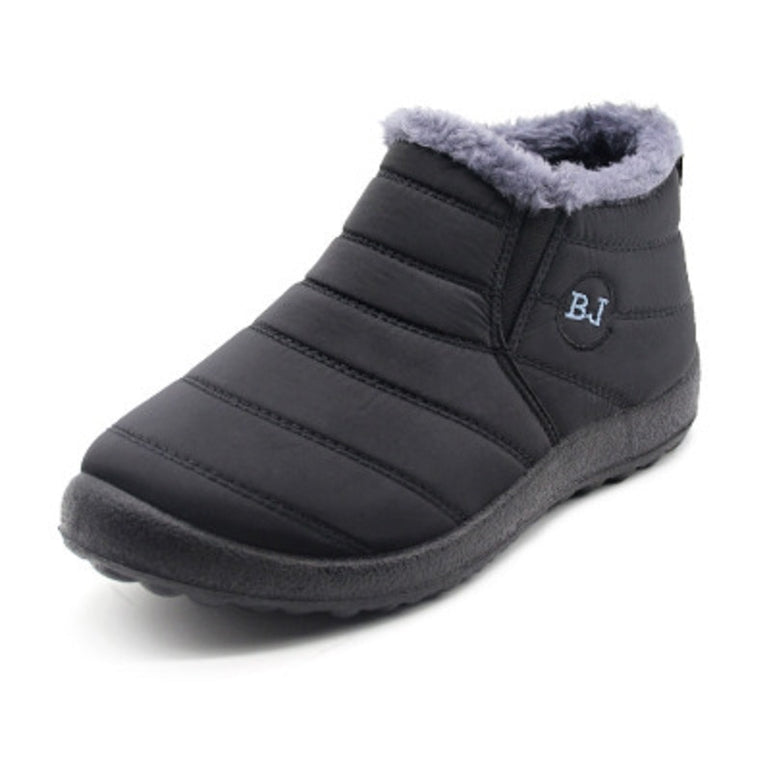 Winter Casual Shoes Women Warm Fur Ankle Sneakers