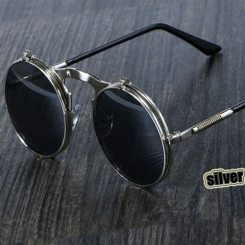 Round Metal Women Style Retro SUNGLASSES