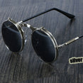 Round Metal Women Style Retro SUNGLASSES