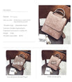 Pu Leather Travel Shoulder Bags For Teenager Girls