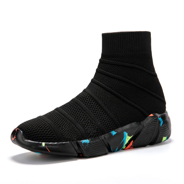 Breathable Ankle Boot Women Socks Shoes Female Sneakers