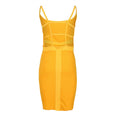 Bandage Hollow Out Sleeveless Backless Club Dress