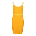 Bandage Hollow Out Sleeveless Backless Club Dress