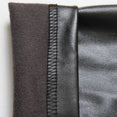 Autumn Winter Women Thin Velvet PU Leather Pants