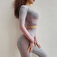 Long Sleeve Top High Waist Belly Suit