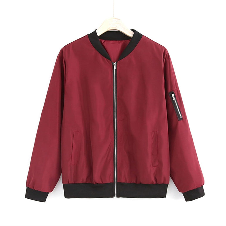 Windbreaker Women Coats Long Sleeve Jackets