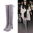 Faux Slim Boots Sexy Over The Knee Thigh High Boots