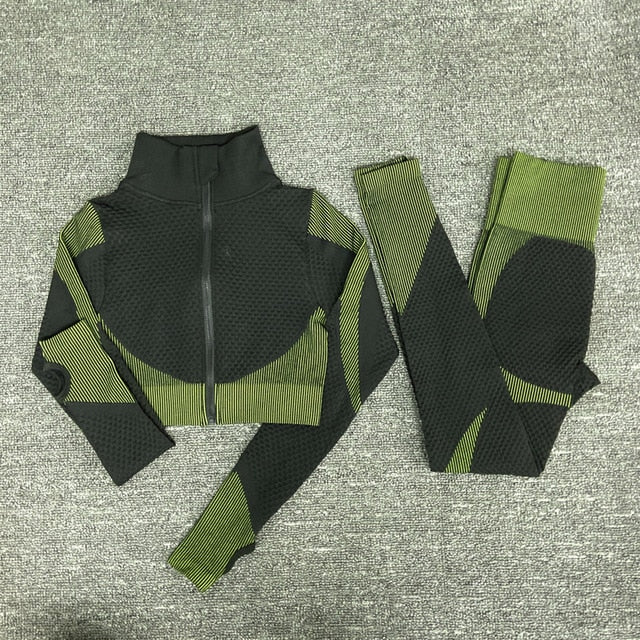 Workout Yoga Sets Female Sport Gym Suit