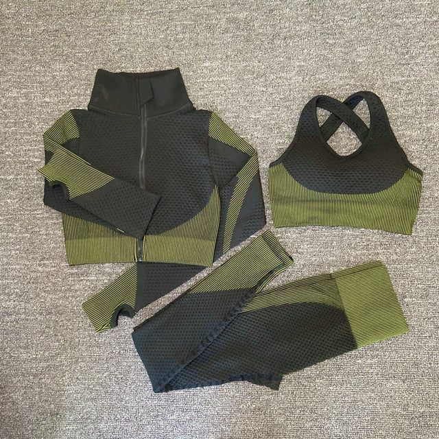 Workout Yoga Sets Female Sport Gym Suit