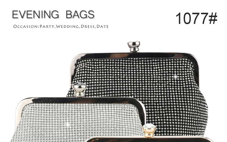 Diamonds Rhinestone Shoulder Bags