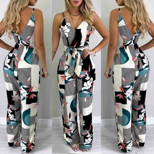 Fashion Women Romper Overalls Casual Jumpsuit