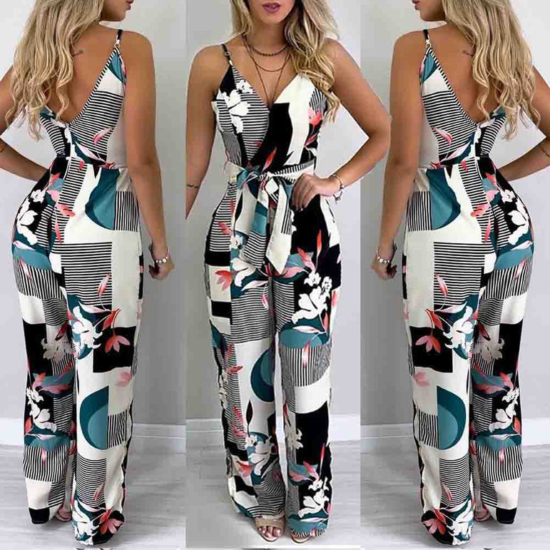 Fashion Women Romper Overalls Casual Jumpsuit