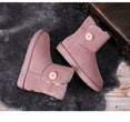 Leather snow female 2020 winter waterproof Boat