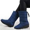 Mid-Calf Down Waterproof Ladies Snow Boat