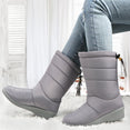 Mid-Calf Down Waterproof Ladies Snow Boat