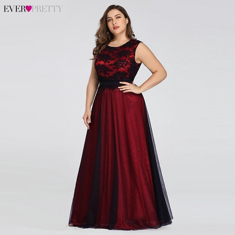 Plus Size Elegant Evening Dresses