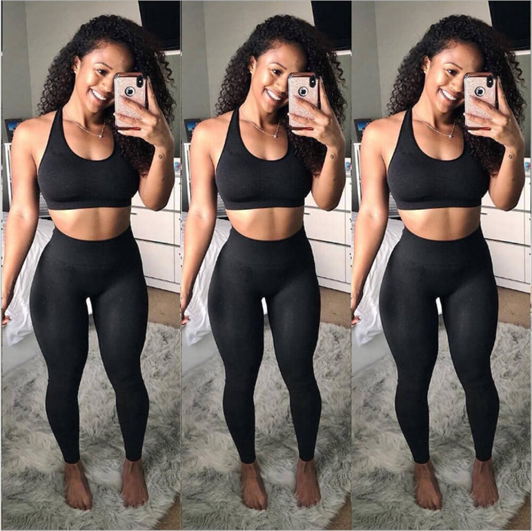 Quick-drying High-elastic Tight-fitting Push Up  Pants