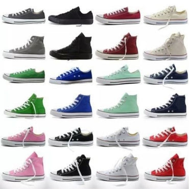 Women Girls Top Canvas Designer Athletic Sneakers