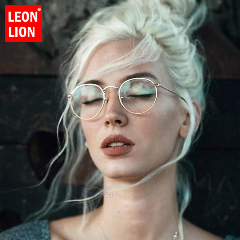 Mirror Metal Women Vintage Sunglasses