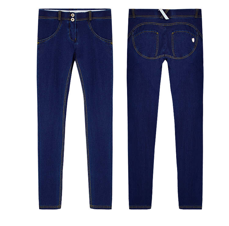 Jeans Woman Peach Push Up Hip Skinny Denim Pant