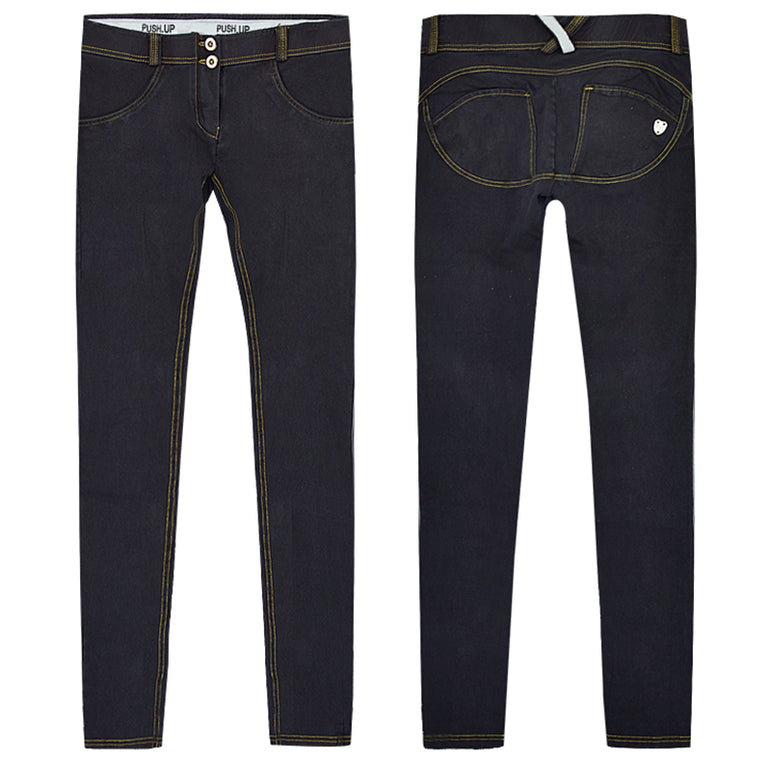 Jeans Woman Peach Push Up Hip Skinny Denim Pant