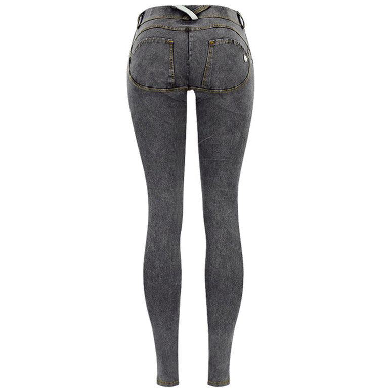 Jeans Woman Peach Push Up Hip Skinny Denim Pant