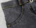 Jeans Woman Peach Push Up Hip Skinny Denim Pant