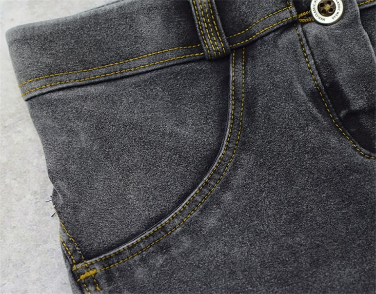 Jeans Woman Peach Push Up Hip Skinny Denim Pant