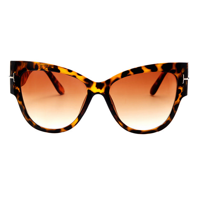 Cat Eye Oversize Gradient Sunglasses
