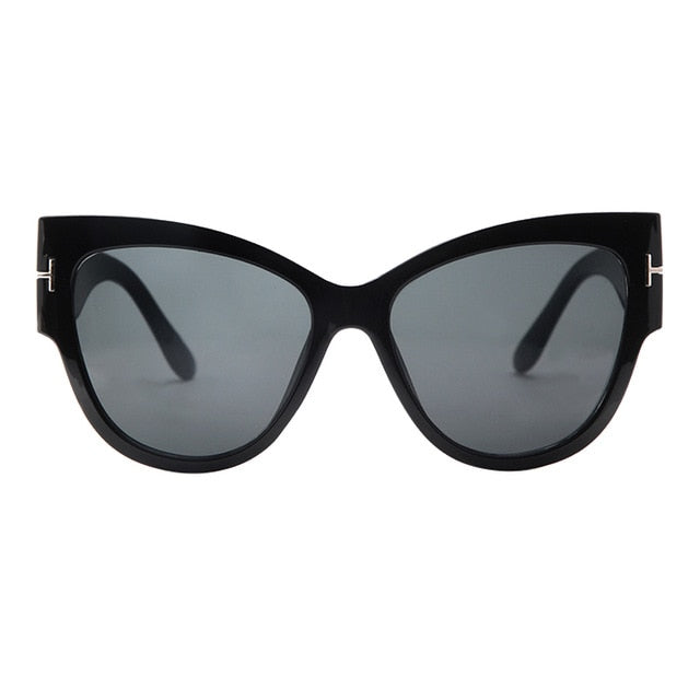 Cat Eye Oversize Gradient Sunglasses