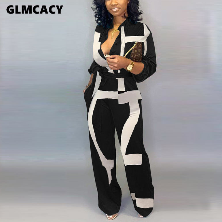 Women Sexy Ladies Party Long Sleeve Jumpsuit