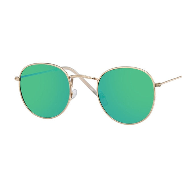 New Brand Designer Vintage Oval Sunglasses