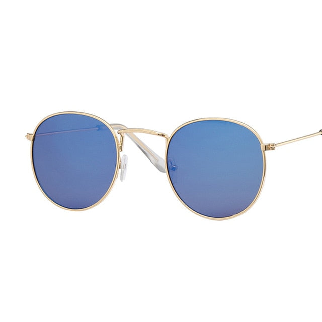 New Brand Designer Vintage Oval Sunglasses