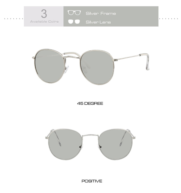 New Brand Designer Vintage Oval Sunglasses