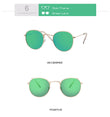 New Brand Designer Vintage Oval Sunglasses