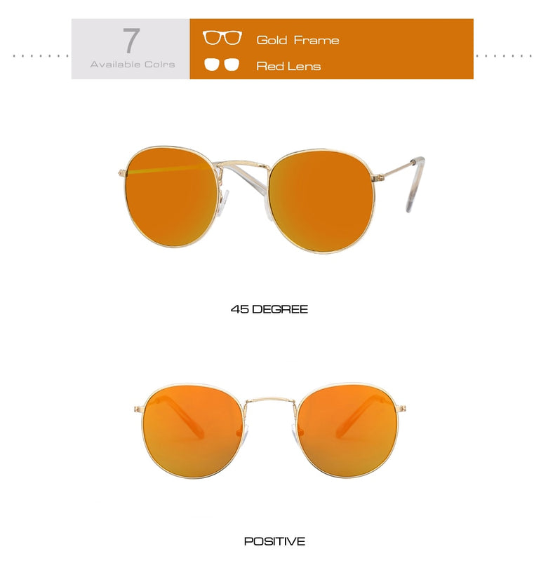 New Brand Designer Vintage Oval Sunglasses