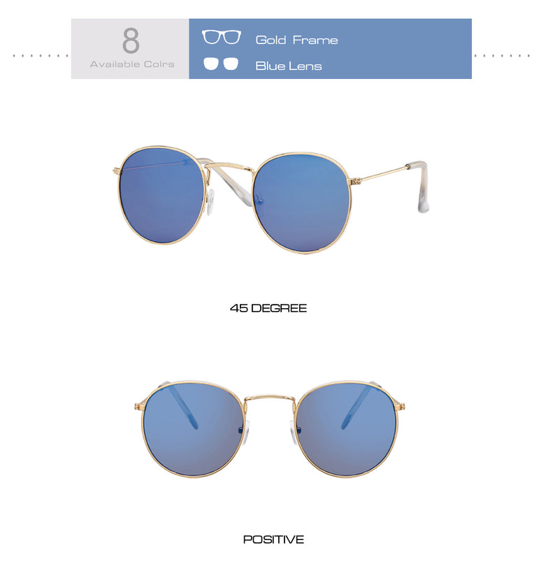 New Brand Designer Vintage Oval Sunglasses